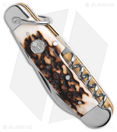 Boker Tree Brand Camp Knife Stag (3.25" Satin) 110904ST