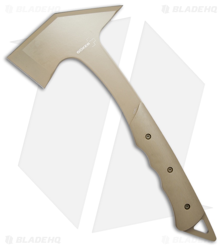 Boker Plus Jim Burke 14.25" Carnivore Axe Tan G-10 09BO111