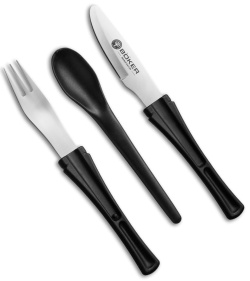 Boker Plus Snac Pac Knife, Spoon & Fork Set 03BO800