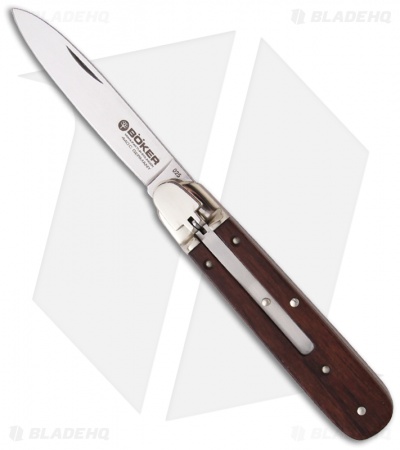 Boker Leverlock 713 Automatic Knife Cocobolo (3.3" Polish) 110713