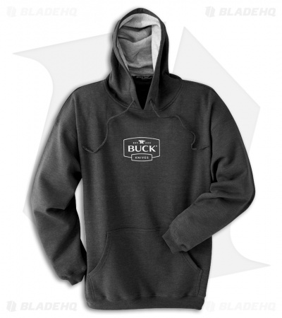 Buck Men's Pullover Hoodie (Gray)