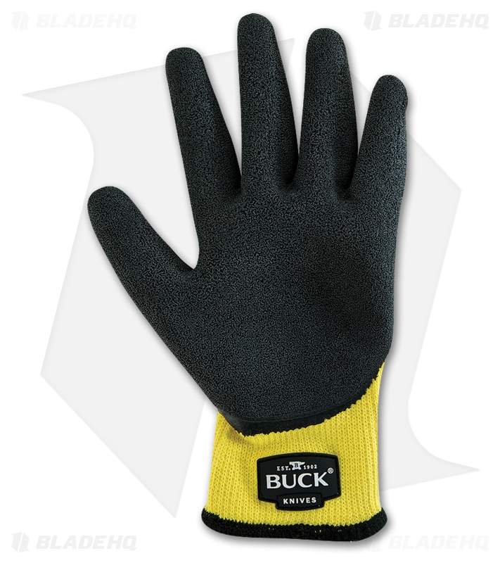 Buck Mr. Crappie Fishing Gloves (Yellow/Black)