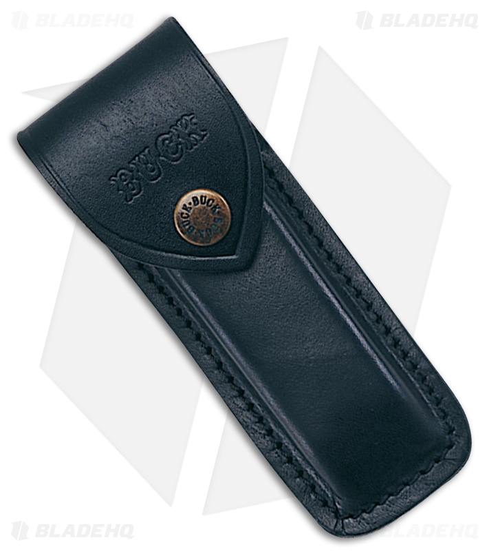 Buck 110 Folding Hunter Leather Belt Sheath Black 0110-05-BK