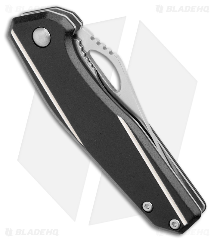 Buck Dealer Tin 247/246 2-for-1 Liner Lock Knife Black Aluminum (3," 2.8" Satin)