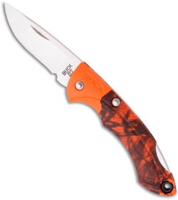 Buck Nano Bantam Lockback Knife Mossy Oak Blaze Camo (1.88" Satin) 0283CMS9-B