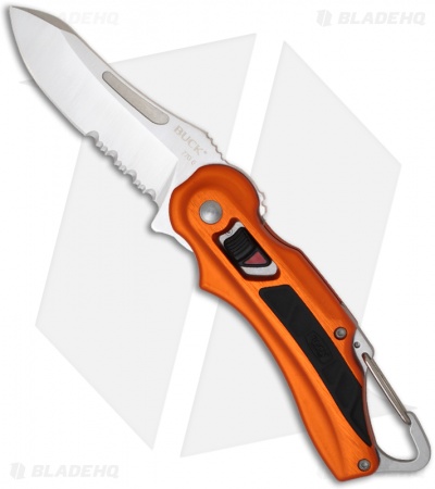 Buck Flashpoint Slide Lock Knife Orange (2.88" Satin Serr) 0770ORX-B