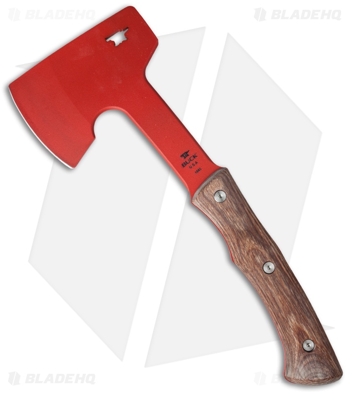 Buck Compadre 12.75" Axe Walnut Dymondwood 0106WAS