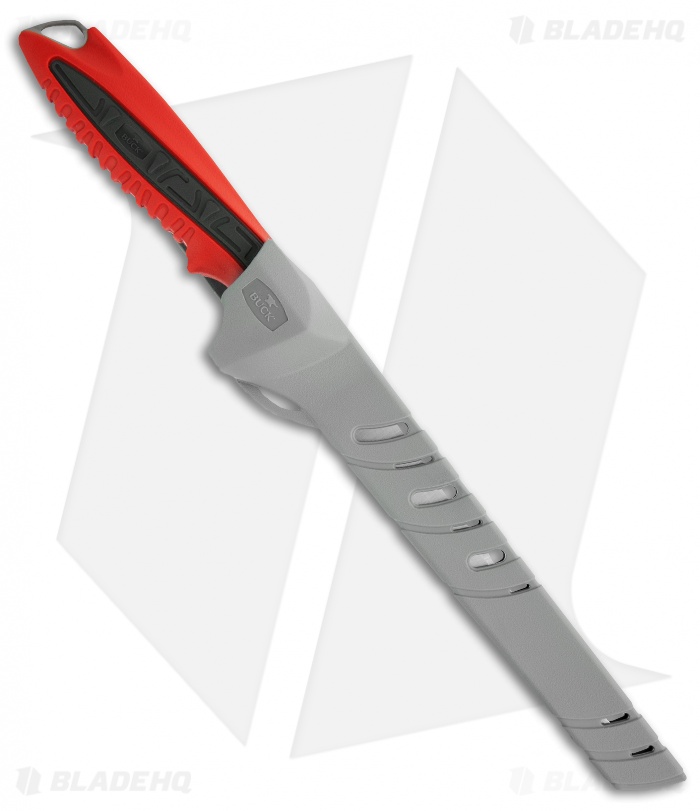 Buck Clearwater 6" Fillet Knife 420HC Fixed Blade (Satin Plain) 0023RDS