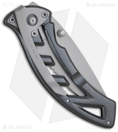 Buck Parallex-2.8 Frame Lock Knife Gray (2.8" Bead Blast Serr) 0318GYX