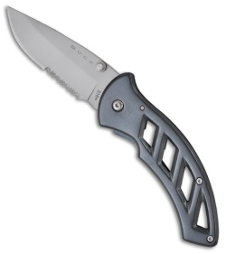 Buck Parallex-2.8 Frame Lock Knife Gray (2.8" Bead Blast Serr) 0318GYX