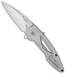 Buck Rush Knife Assisted Opening Platinum (2.5" Satin) 0290PLS-B