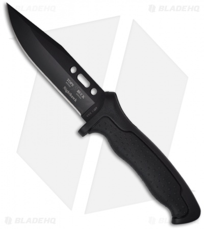 TOPS Knives / Buck Short Nighthawk Fixed Blade Knife (4.9" Plain)