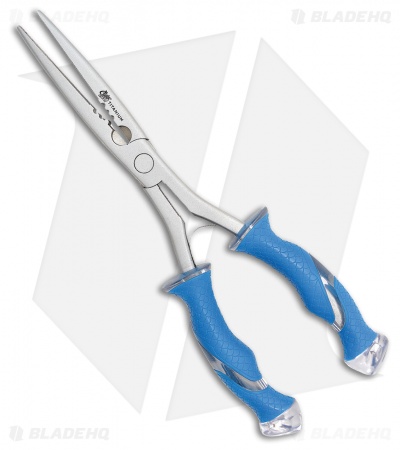 Camillus Cuda Long Needlenose Pliers Blue Rubber CM18113