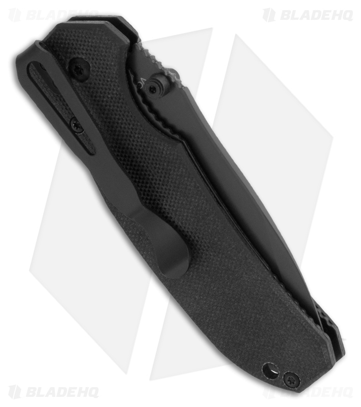 Camillus 6.75" Carbonitride Titanium Tanto II Knife (2.875" Black Plain) 18673