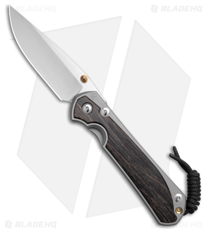 Chris Reeve Large Sebenza 31 MagnaCut Frame Lock Knife Bog Oak (3.625" SW)