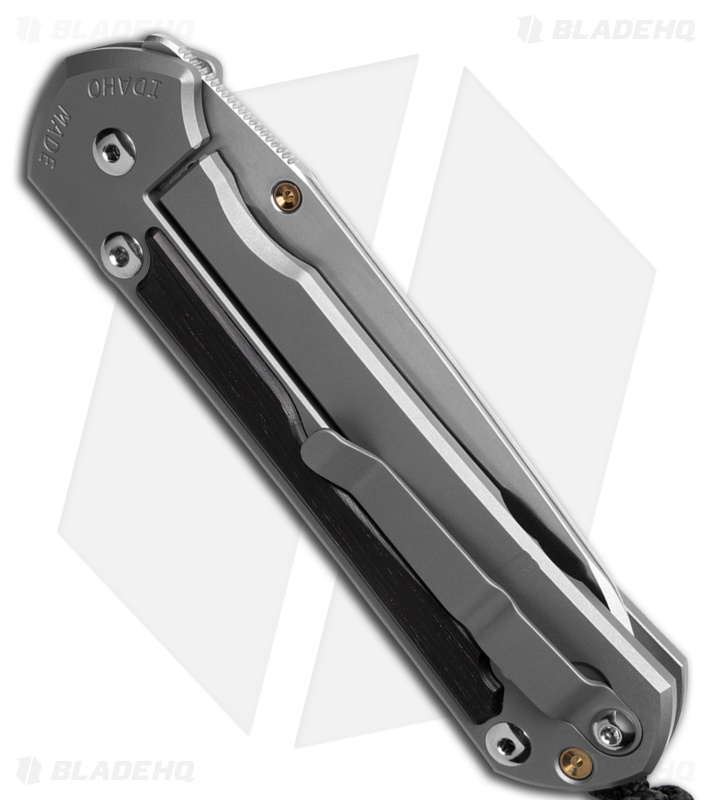 Chris Reeve Large Sebenza 31 Inlay Bog Oak Insingo