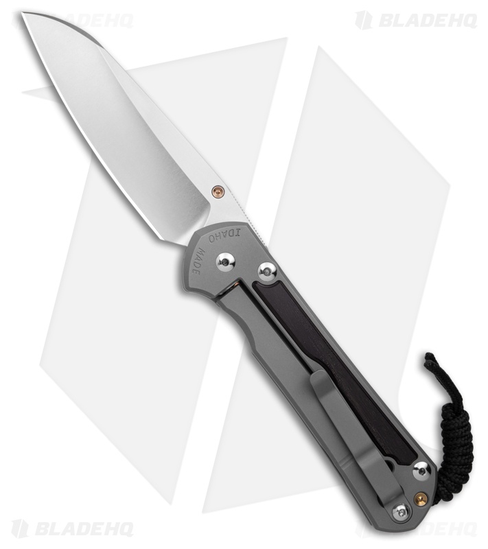 Chris Reeve Large Sebenza 31 Inlay Bog Oak Insingo LH (3.6" SW)