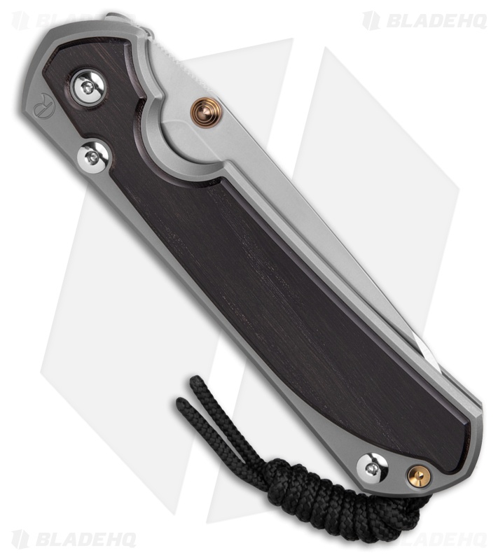Chris Reeve Large Sebenza 31 Inlay Bog Oak Insingo LH (3.6" SW)