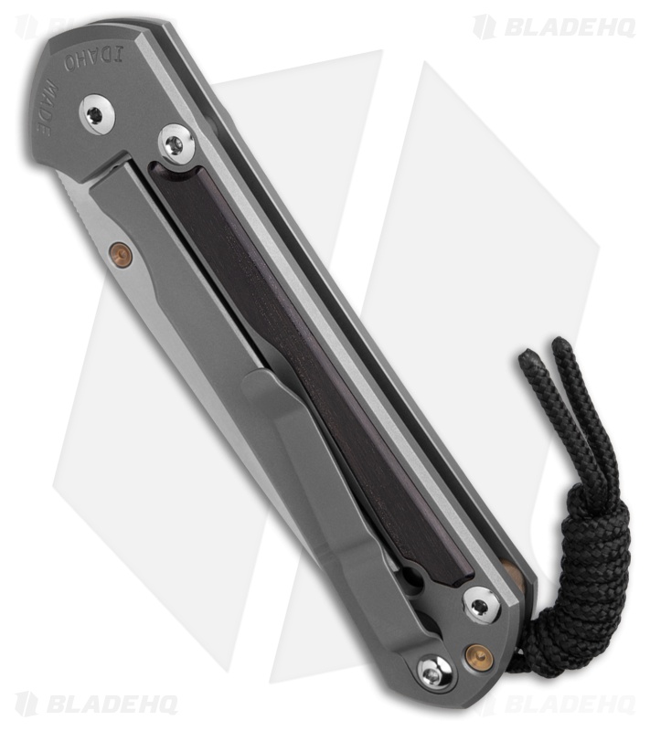 Chris Reeve Large Sebenza 31 Inlay Bog Oak Insingo LH (3.6" SW)