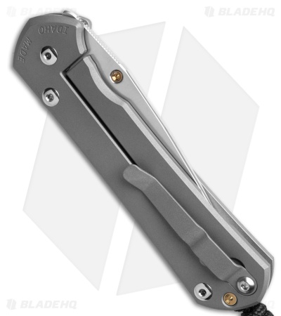 Chris Reeve Large Sebenza 31 Knife Unique Graphic Gold (3.6" Satin)L31-1400-0002