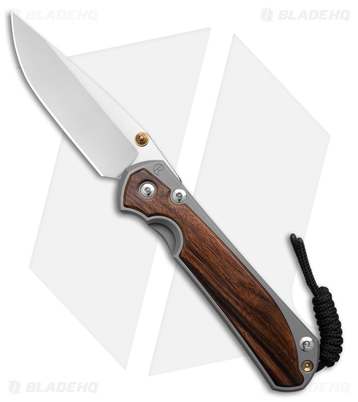 Chris Reeve Large Sebenza 31 MagnaCut Frame Lock Knife Ebony (3.625" Stonewash)