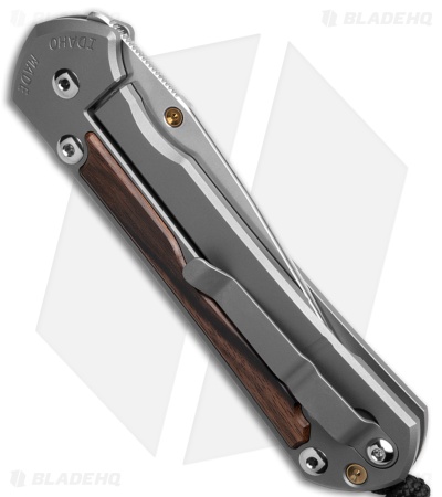 Chris Reeve Large Sebenza 31 MagnaCut Frame Lock Knife Ebony (3.625" Stonewash)