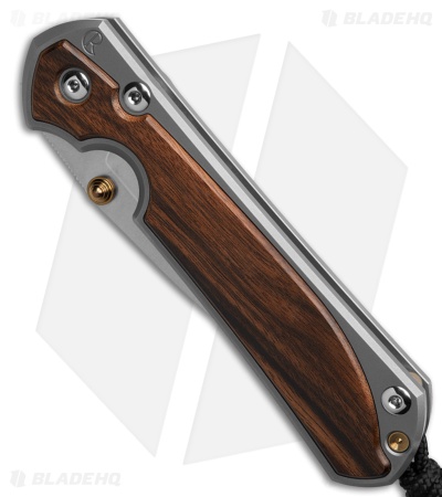 Chris Reeve Large Sebenza 31 MagnaCut Frame Lock Knife Ebony (3.625" Stonewash)