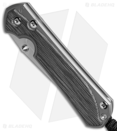 Chris Reeve Large Sebenza 31 Tanto Frame Lock Knife Ti/Black Micarta (3.5" SW)