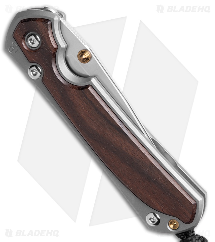 Chris Reeve Small Sebenza 31 - Left Hand Knife | Macassar Ebony