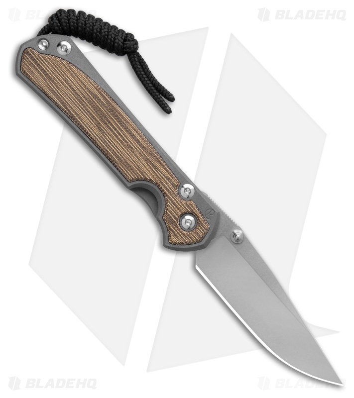 Chris Reeve Left Hand Small Sebenza 31 | Natural Micarta - Blade HQ