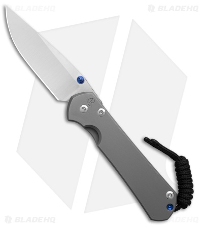 Chris Reeve Small Sebenza 31 Drop Point Knife Ti Glass Blasted (2.94" Polished)