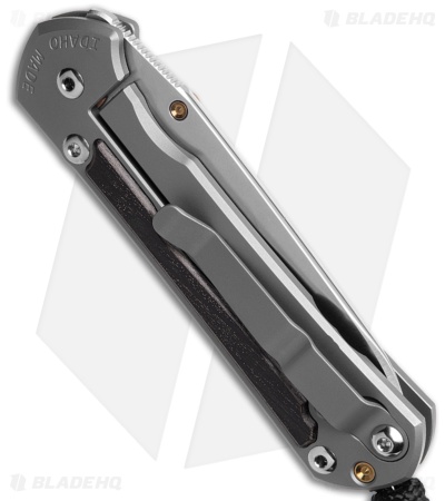 Chris Reeve Small Sebenza 31 Glass Blasted Bog Oak (2.94" SW)