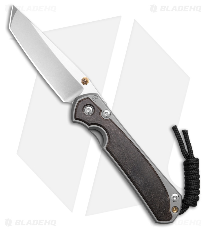 Chris Reeve Small Sebenza 31 Inlay Bog Oak