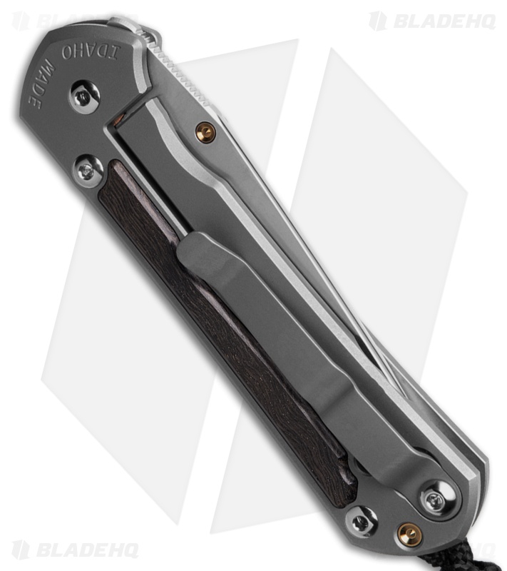 Chris Reeve Small Sebenza 31 Inlay Bog Oak (2.99" SW)