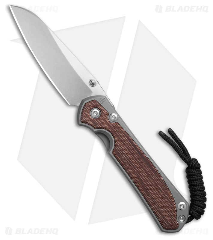 Chris Reeve Small Sebenza 31 Inlay Micarta Canvas Natural Insingo