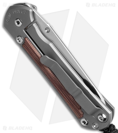 Chris Reeve Small Sebenza 31 Inlay Micarta Canvas Natural Insingo