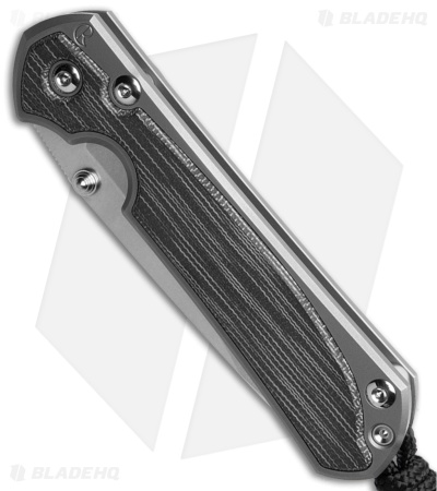 Chris Reeve Small Sebenza 31 Knife Black Micarta  (2.99" SW) S31-1224