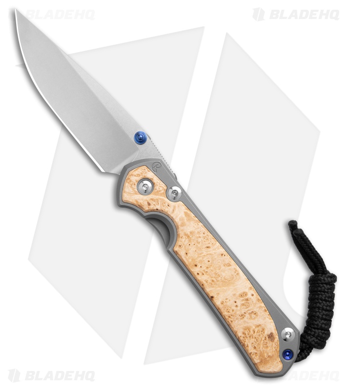 Chris Reeve Small Sebenza 31 Box Elder Double Lug