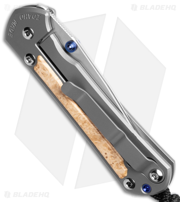 Chris Reeve Small Sebenza 31 Box Elder Double Lug