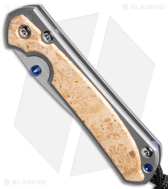 Chris Reeve Small Sebenza 31 Box Elder Double Lug