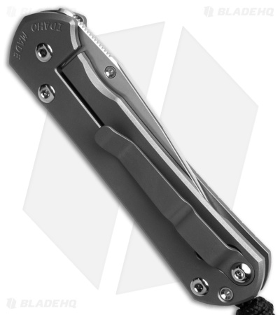 Chris Reeve Small Sebenza 31 Knife Titanium Forever Flag (2.94" Stonewash)
