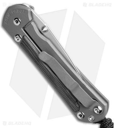 Chris Reeve Small Sebenza 31 MagnaCut Knife Black Micarta Double Lug (2.94" SW)