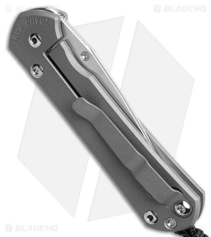 Chris Reeve Small Sebenza 31 Unique Graphic Cabochon Ti (3" Satin) S31-1408-0984