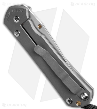 Chris Reeve Small Sebenza 31 Unique Graphic Cabochon Ti (3" Satin) S31-1408-1058