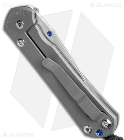 Chris Reeve Small Sebenza 31 Unique Graphic Cabochon Ti (3" Satin) S31-1408-1056