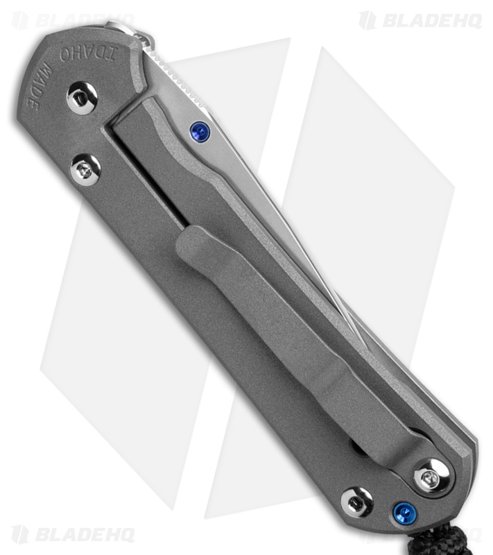 Chris Reeve Small Sebenza 31 Unique Graphic Cabochon Ti (3" Satin) S31-1408-0132