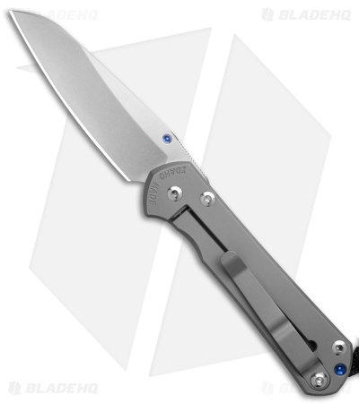 Chris Reeve Small Sebenza 31 Plain  Glass Blasted Insingo LH (3.00" SW)