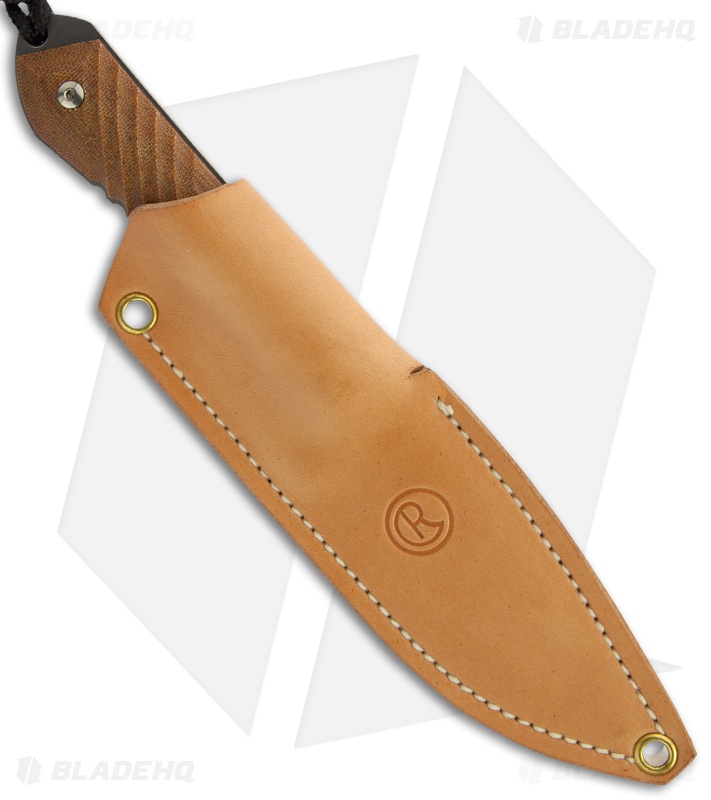 Chris Reeve Nyala Fixed Blade Knife Brown Micarta (3.75" Stonewash)