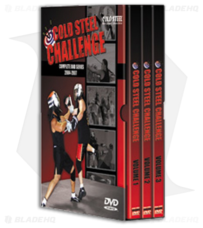 Cold Steel Challenge Complete DVD Series (3 Disc Set) VDCSC