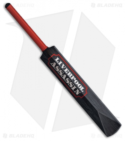 Cold Steel Liverpool Assassin Cricket Bat (Black/Red) 92CRKBZ 